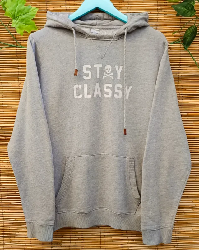 Sudadera Scalpers Gris Talla L