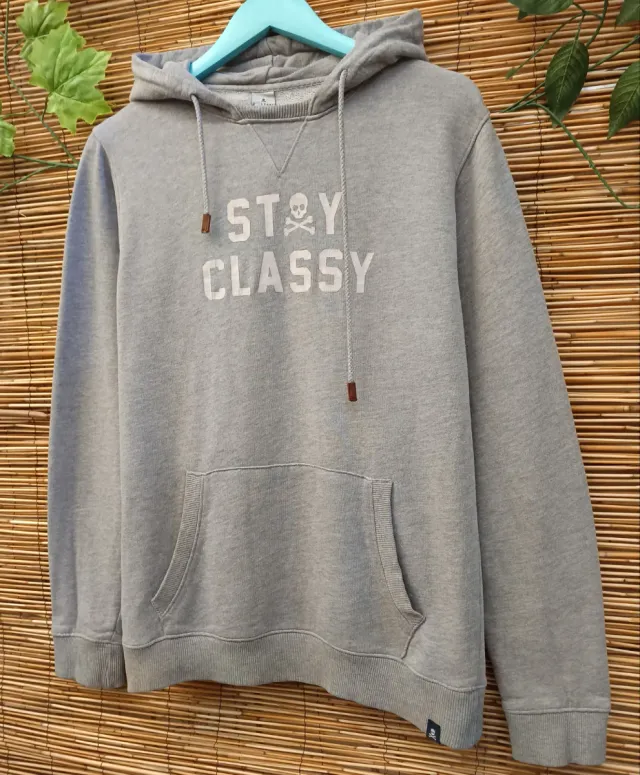 Sudadera Scalpers Gris Talla L