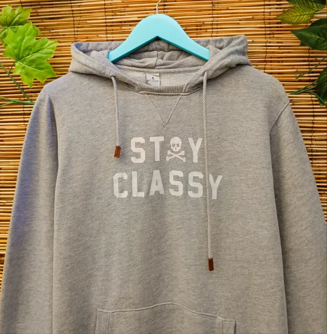 Sudadera Scalpers Gris Talla L