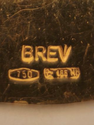 Ciondolo angelo oro giallo 18KT BREV