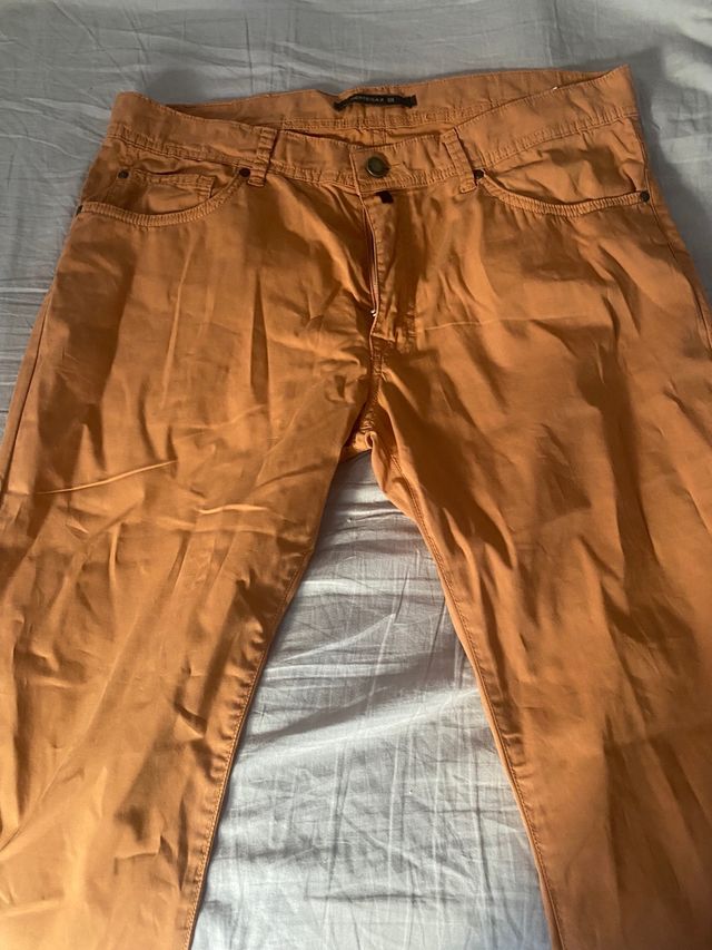 Pantalón Pertegaz Naranja/ Rojo Talla 46
