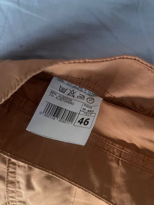 Pantalón Pertegaz Naranja/ Rojo Talla 46