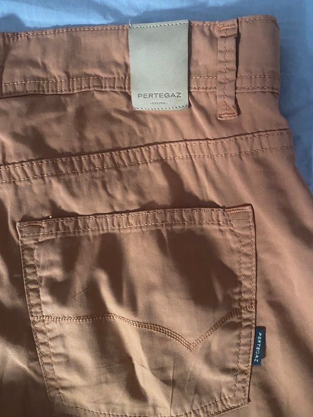 Pantalón Pertegaz Naranja/ Rojo Talla 46