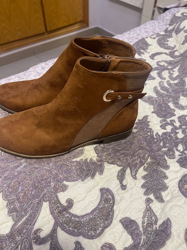 Botines marrones mujer nuevos