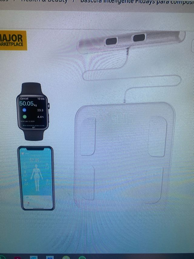 Báscula Inteligente FIAR Fitdays PRO