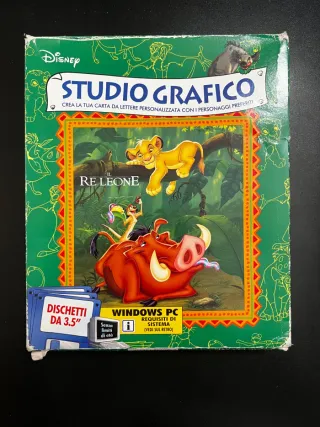 Gioco Big Box Studio grafico Disney Il Re Leone