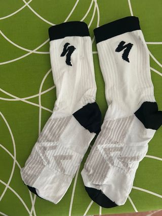 Calcetines Specialized blancos y negros