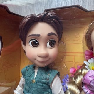 Set muñecos Rapunzel y Flynn, Enredados, Disney.