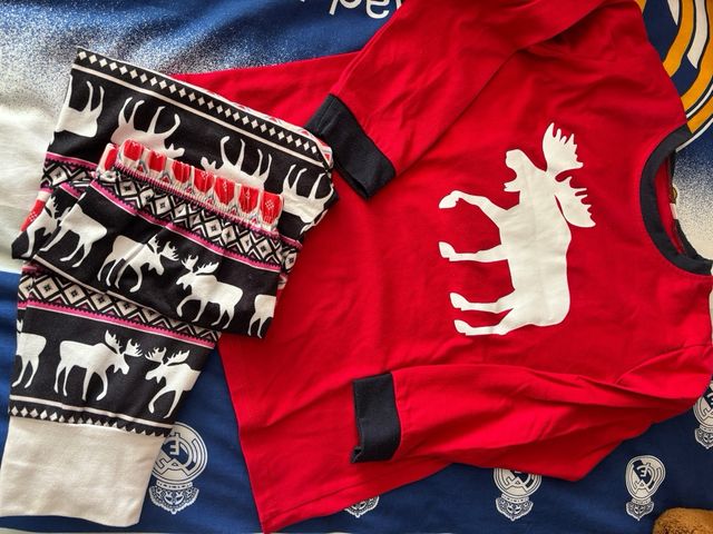 Pijama Navidad niño alce