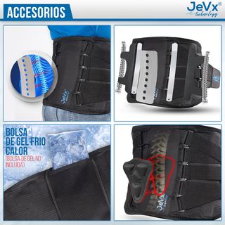 ✨ - JEVX Faja Lumbar Hombre y Mujer Trabajo, con S