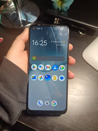 Oppo blu navy in buone condizioni con scatola