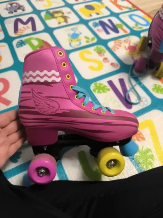 Patines Soy Luna 4 Ruedas Rosas Talla 36/37