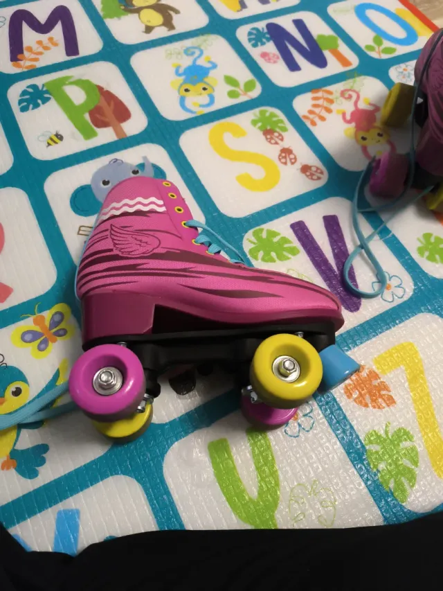 Patines Soy Luna 4 Ruedas Rosas Talla 36/37