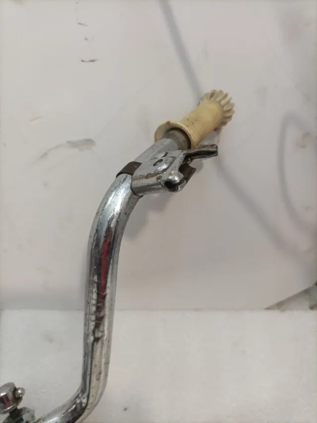 Manillar Bicicleta Cromado con Puños