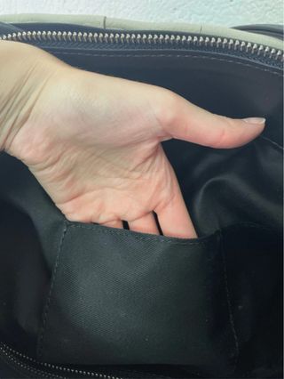 Borsa vera pelle bianca