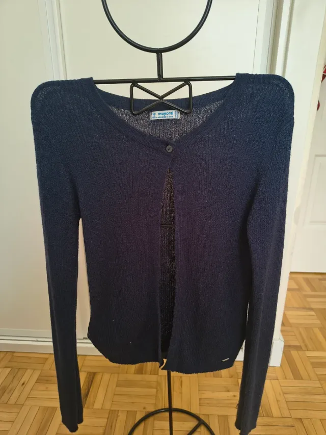 Rebeca azul marino MAYORAL niña, talla 16