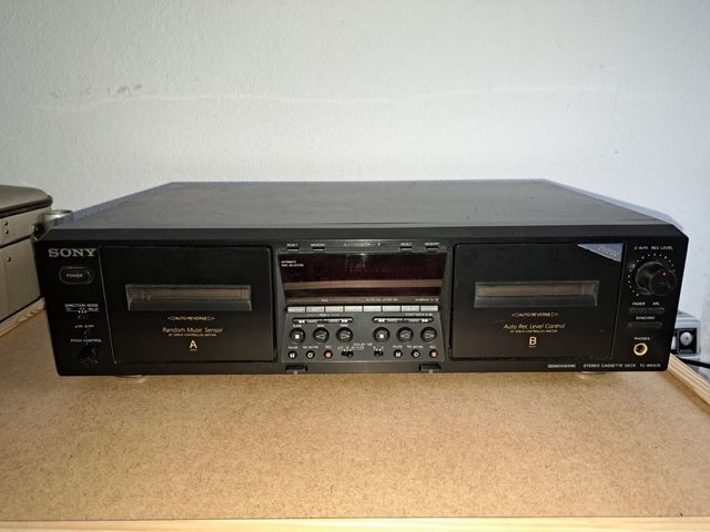 Doble Casetera Sony