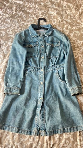 Vestido vaquero Zara 13 años/ 152 cm