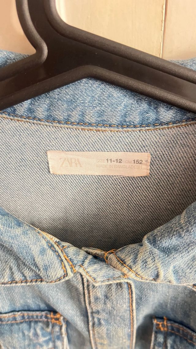 Vestido vaquero Zara 13 años/ 152 cm