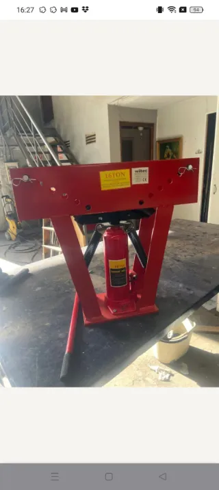 Curvadora Tubos 16 Toneladas