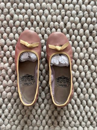Bailarinas Kickers rosas talla 36 poco uso