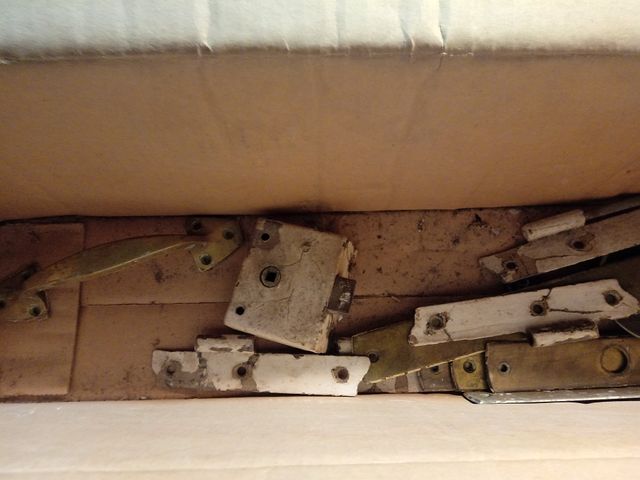 Tiradores Pomos Puerta Antiguos Metal Plateado