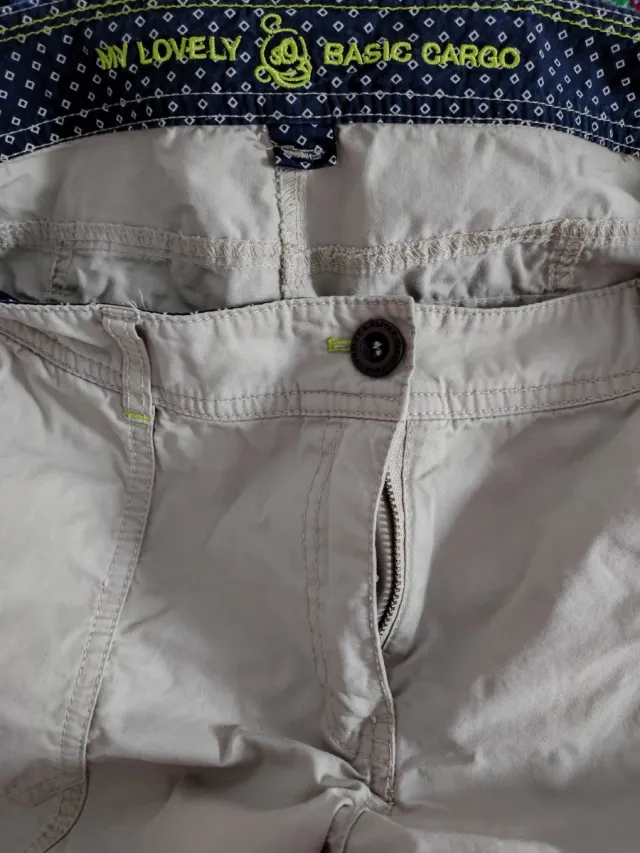 Pantalones MY LOVELY BASIC CARGO Beige