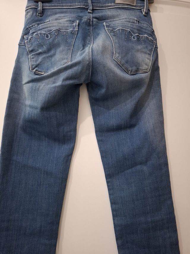Pantalón vaquero mujer Salsa azul