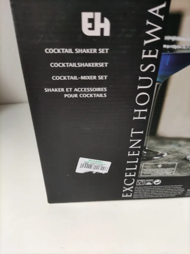 Set Coctelera Nuevo Metal