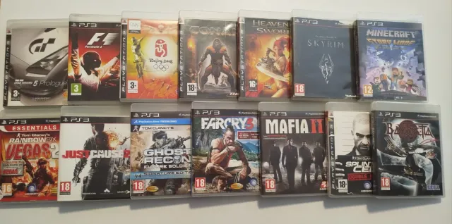 Pack 14 Videojuegos PS3 en buen estado.