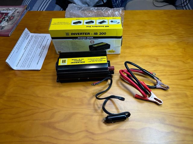 Inversor HR IB 300W 12V DC a 230V AC