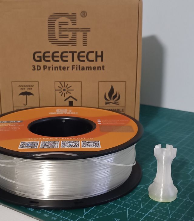 Filamento PLA HS Trasparente / Chiaro