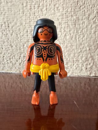 Playmobil Belén Guerrero Tribal