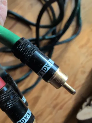 Cable EAGLE 10m Video por ComponentesRGB,ideal DVD