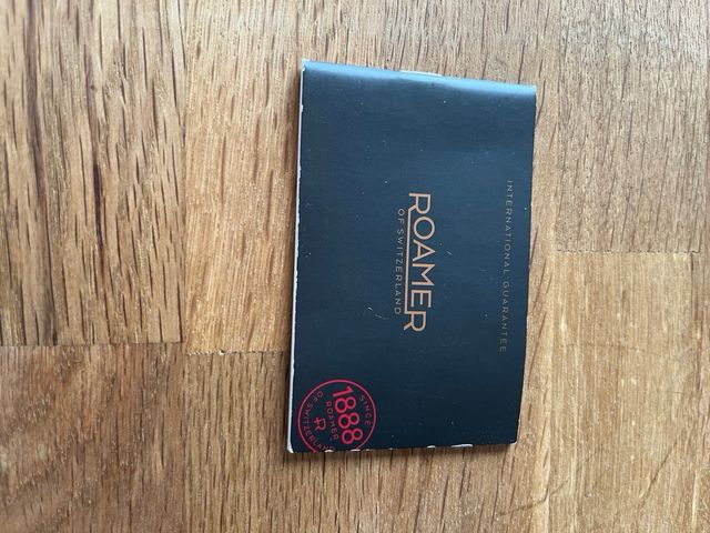 Reloj Roamer Blanco y Plateado