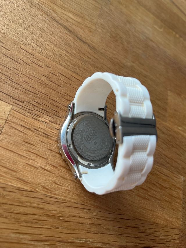 Reloj Roamer Blanco y Plateado