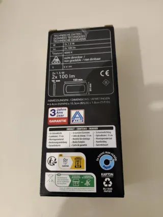 Set luci LED per armadio