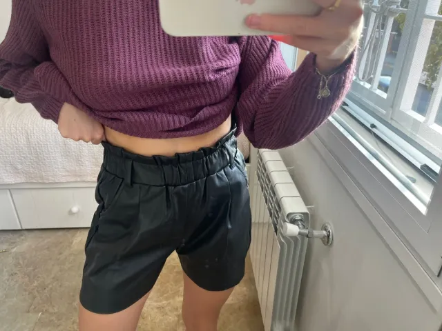 Bermuda efecto piel Mayoral Talla XXS