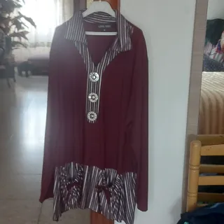 Blusón estampado talla XL