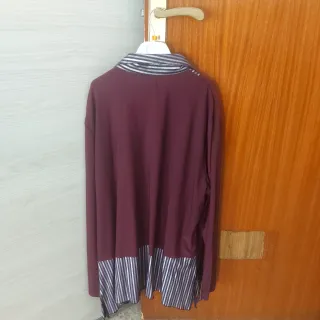 Blusón estampado talla XL