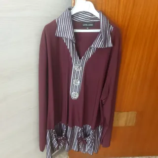 Blusón estampado talla XL