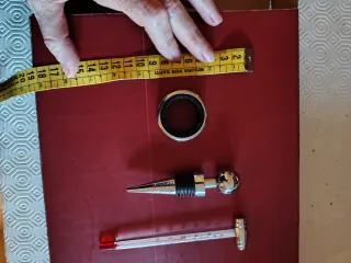 Set Sommelier: Tappo Anello salvagoccia Termometro