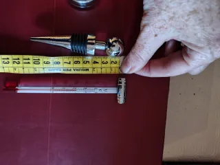 Set Sommelier: Tappo Anello salvagoccia Termometro