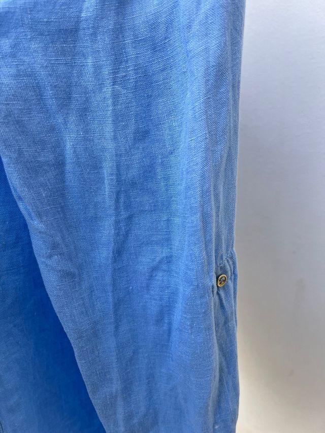 Camisa azul Zara Talla L