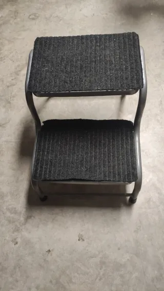 Escalera caravana 2 peldaños antideslizante