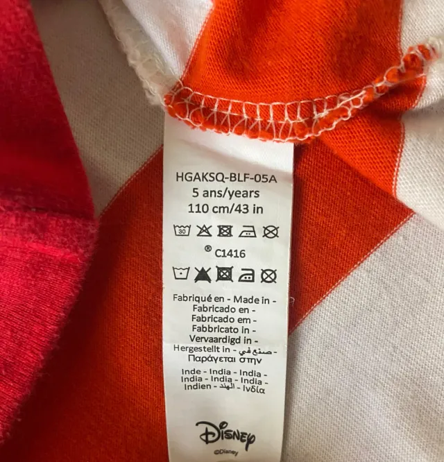 Polo infantil Mickey Mouse rayas