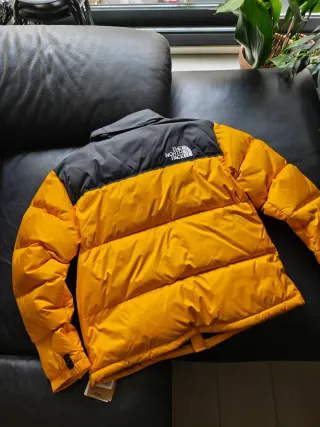 The North Face 700 M Chaqueta Plumas Negra Amarill