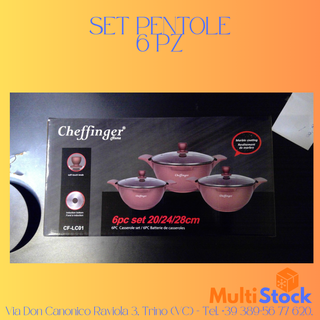 Set Pentole Cheffinger 6pz
