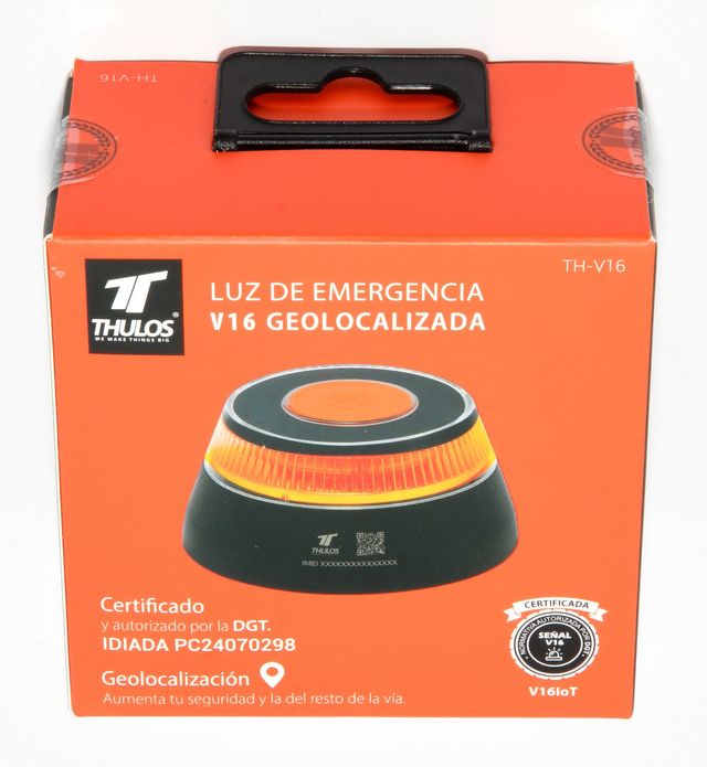 Luz de Emergencia V16 Geolocalizada THULOS