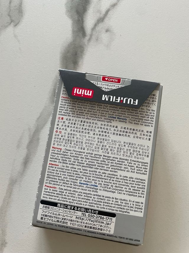 Cámara Fujifilm Instax Mini 8 Rosa